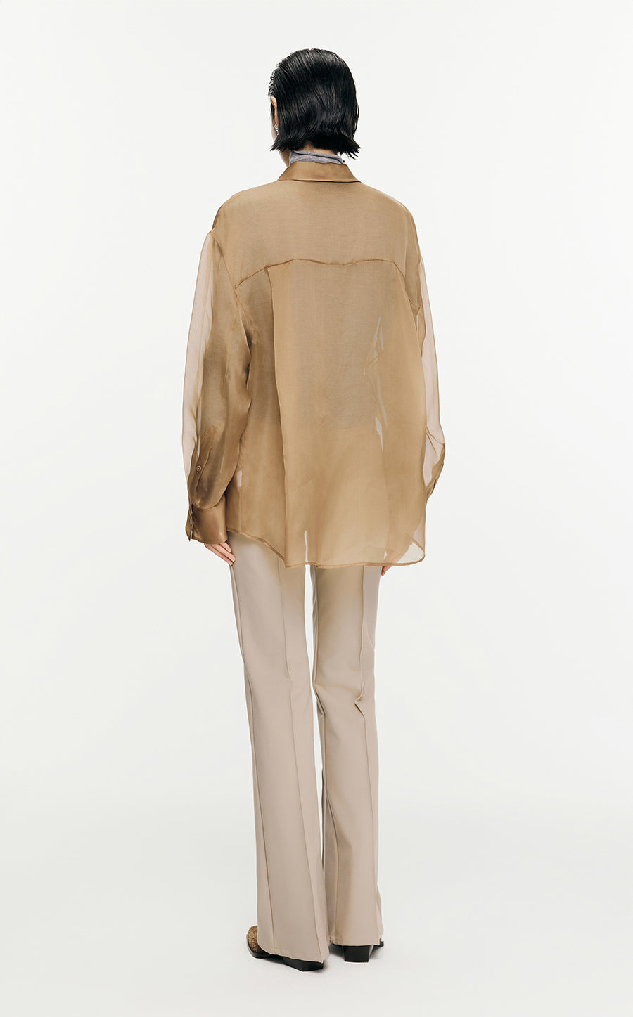 Shirt/JNBY Organza Long-sleeved Shirt