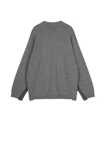 Sweater/JNBY Wooleen Loose Fitting Mid Length Sweater