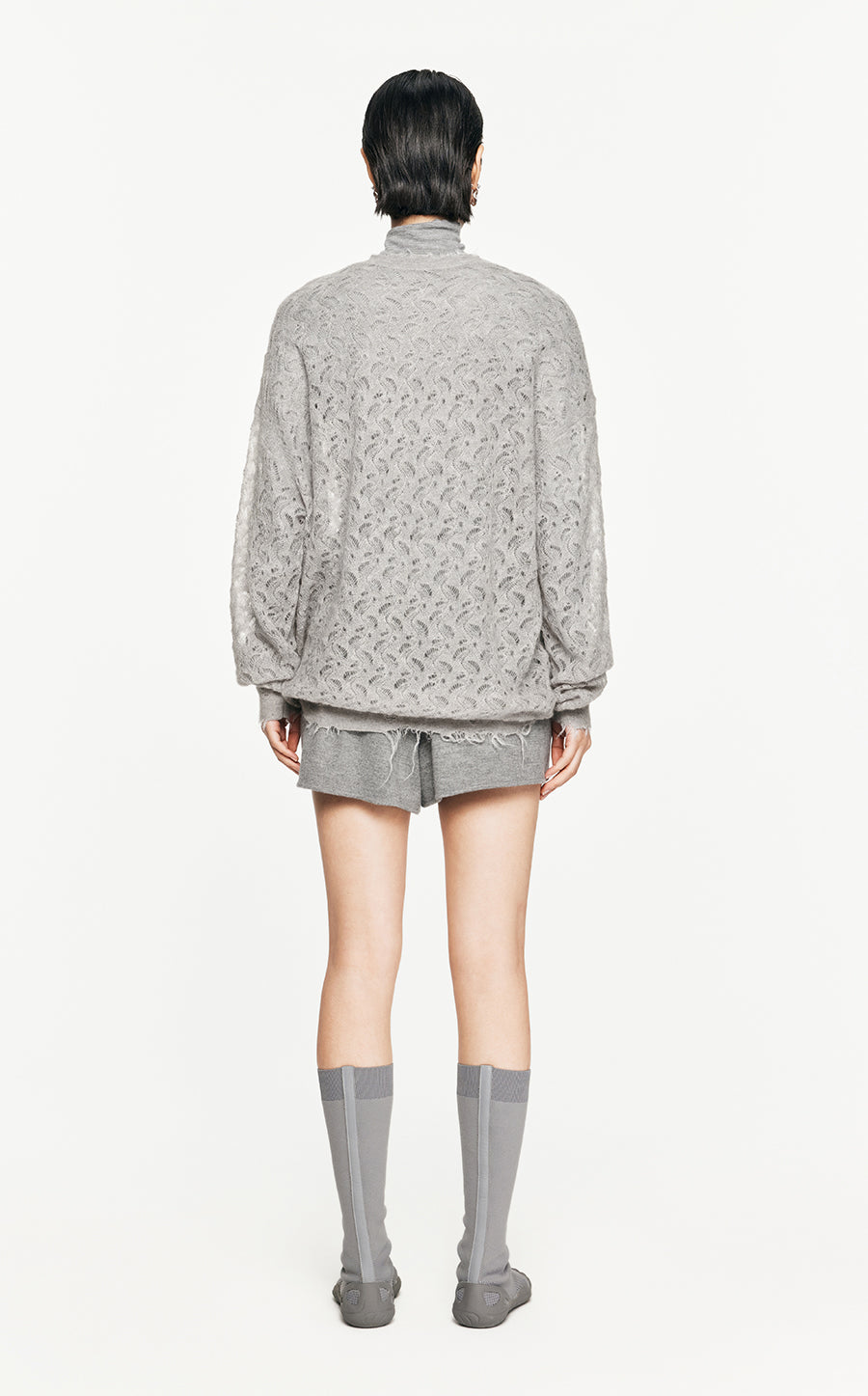 Sweater/JNBY Oversize Long-sleeved Pullover Sweater