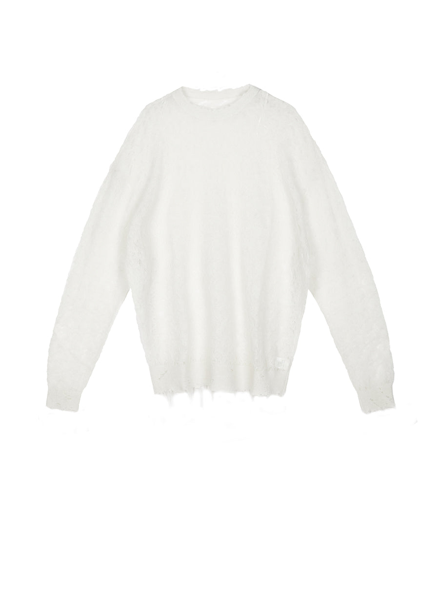 Sweater/JNBY Oversize Long-sleeved Pullover Sweater