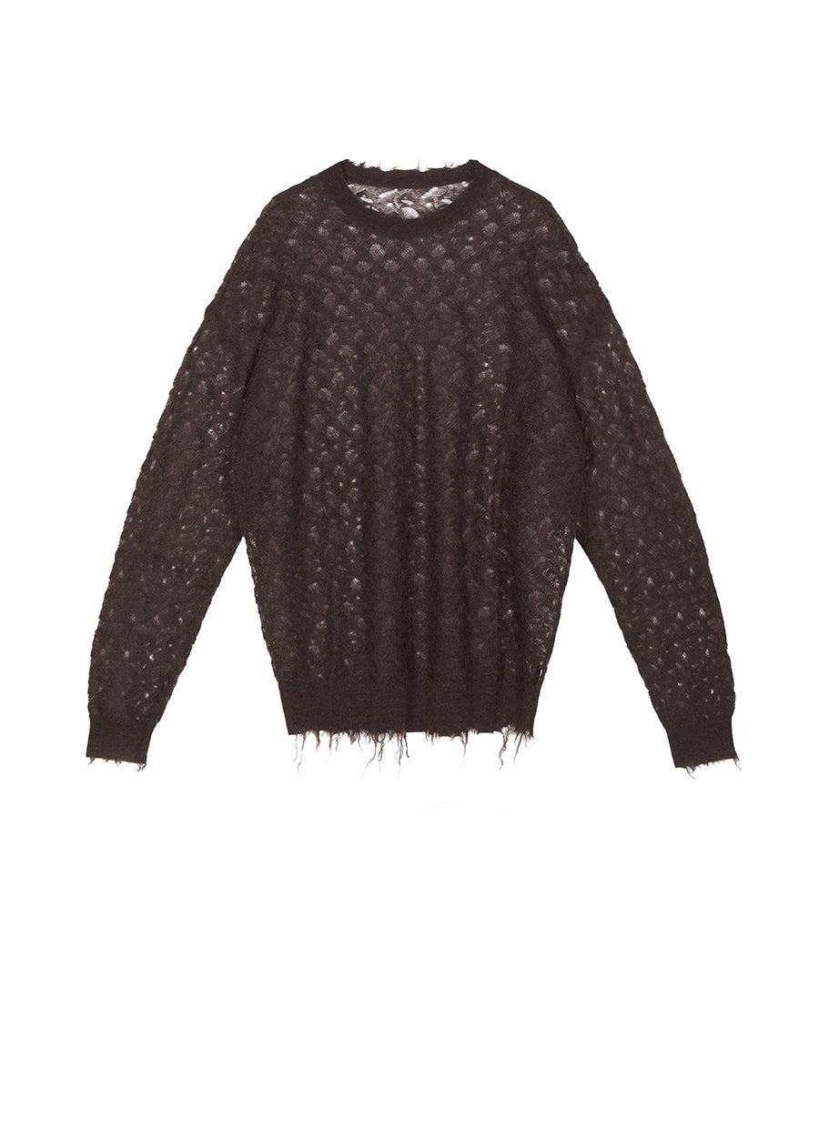 Sweater/JNBY Oversize Long-sleeved Pullover Sweater