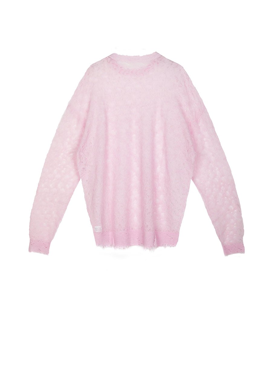 Sweater/JNBY Oversize Long-sleeved Pullover Sweater