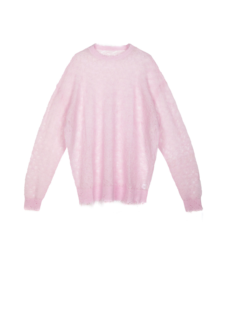 Sweater/JNBY Oversize Long-sleeved Pullover Sweater