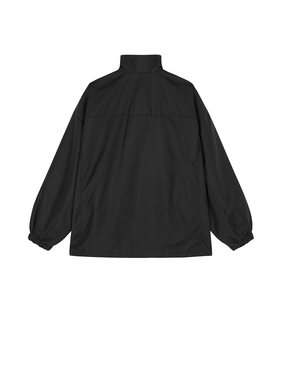 Jacket/JNBY Plain Weave Oversize Drawstring jacket