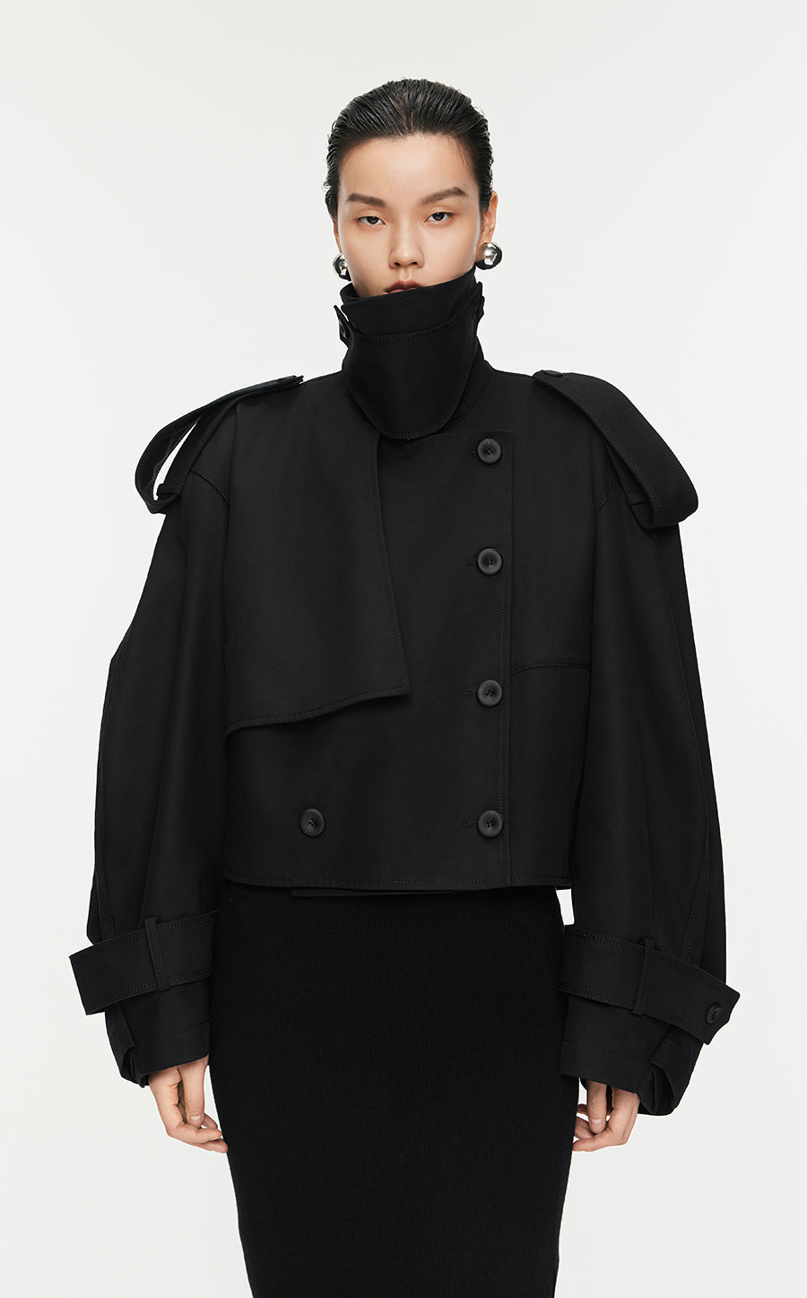 Coat/JNBY Oversize Cotton Coat