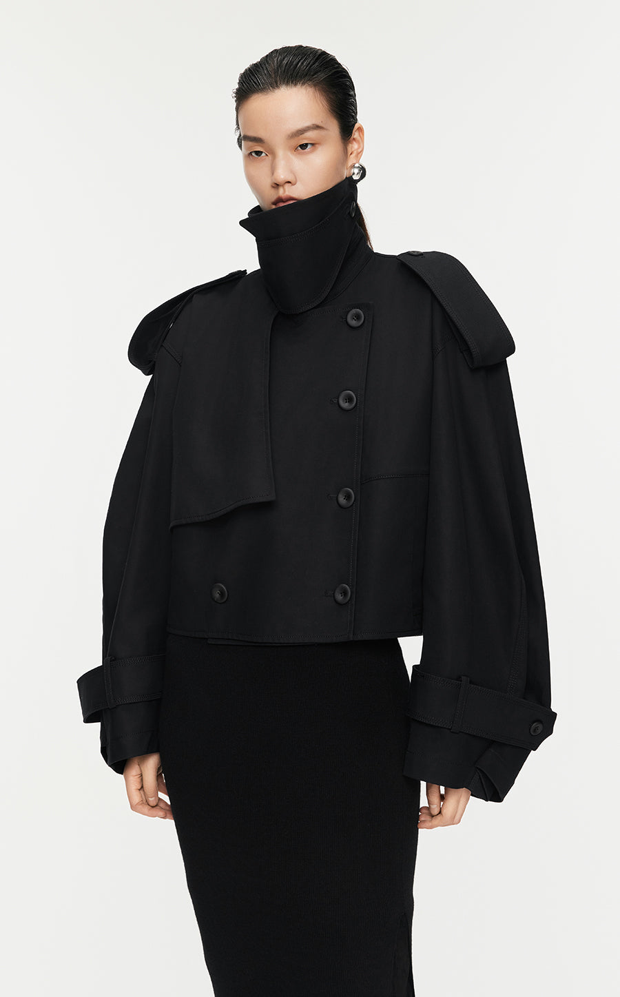 Coat/JNBY Oversize Cotton Coat