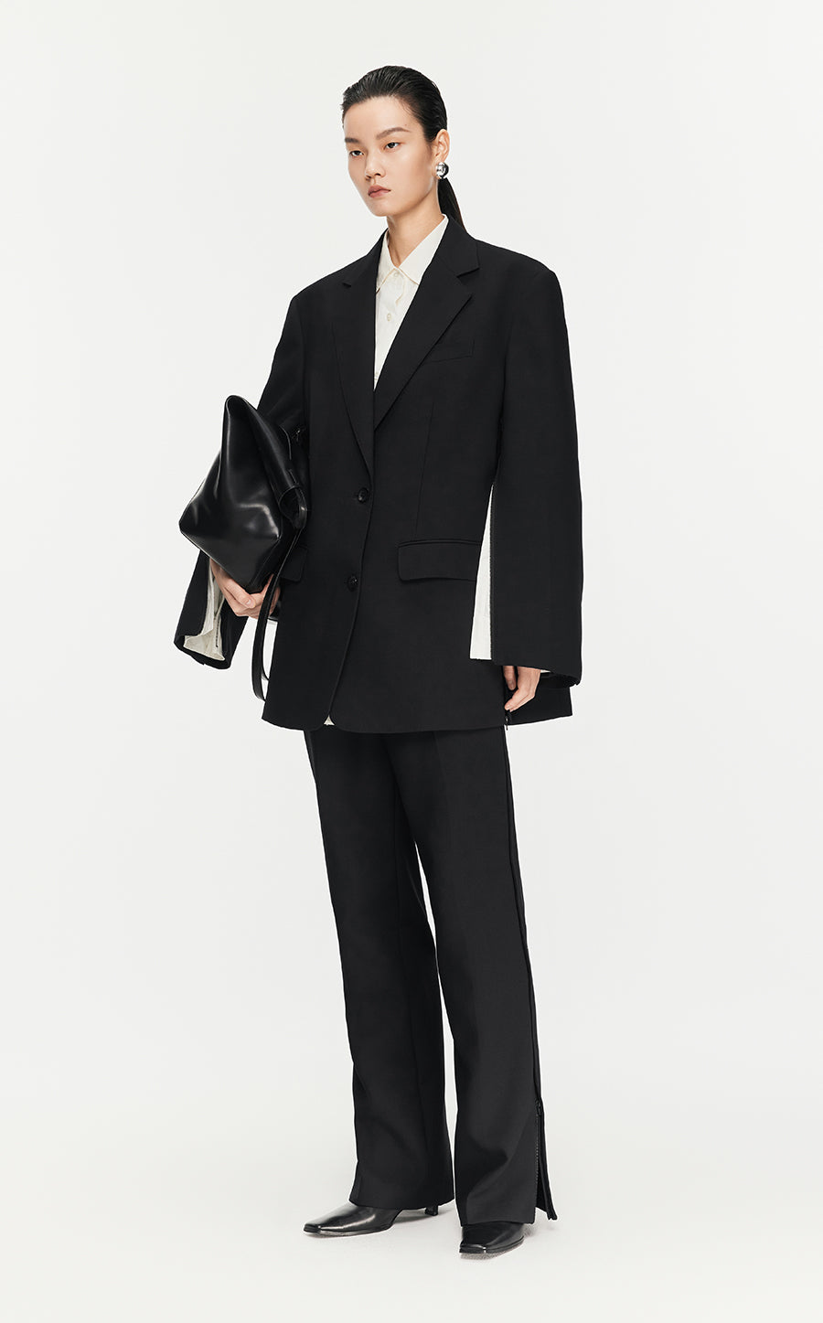 Suit/JNBY Oversize Double-layer Fabric Suit