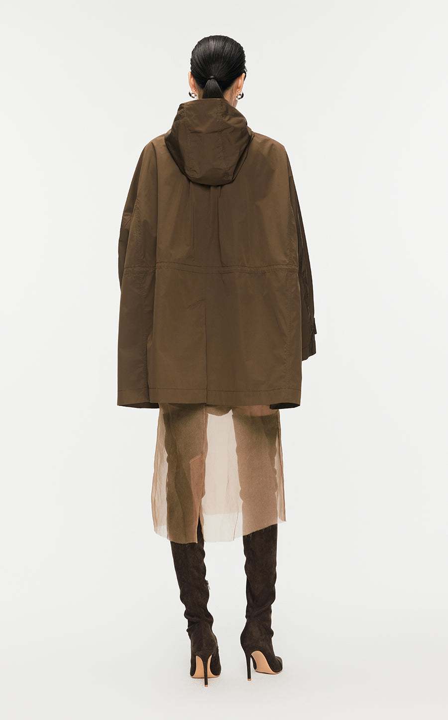 Coat/JNBY Oversize Raglan Midi Coat