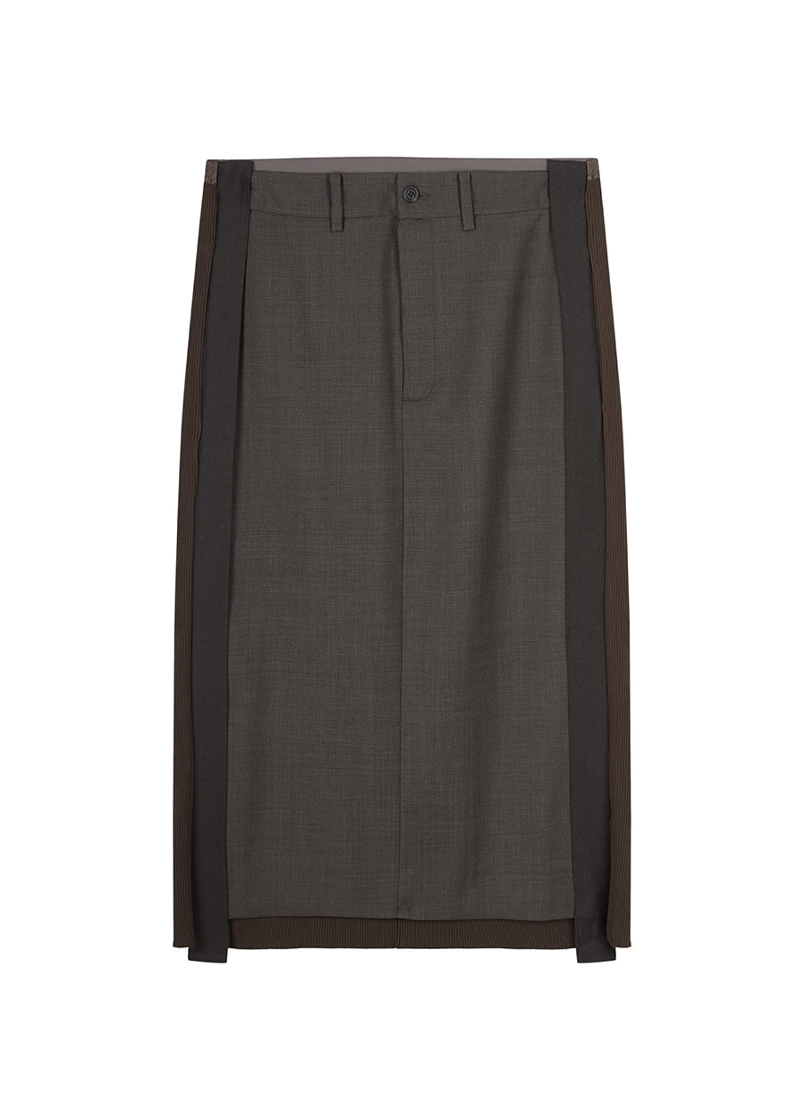 Skirt/JNBY H-line Knee-length Skirt