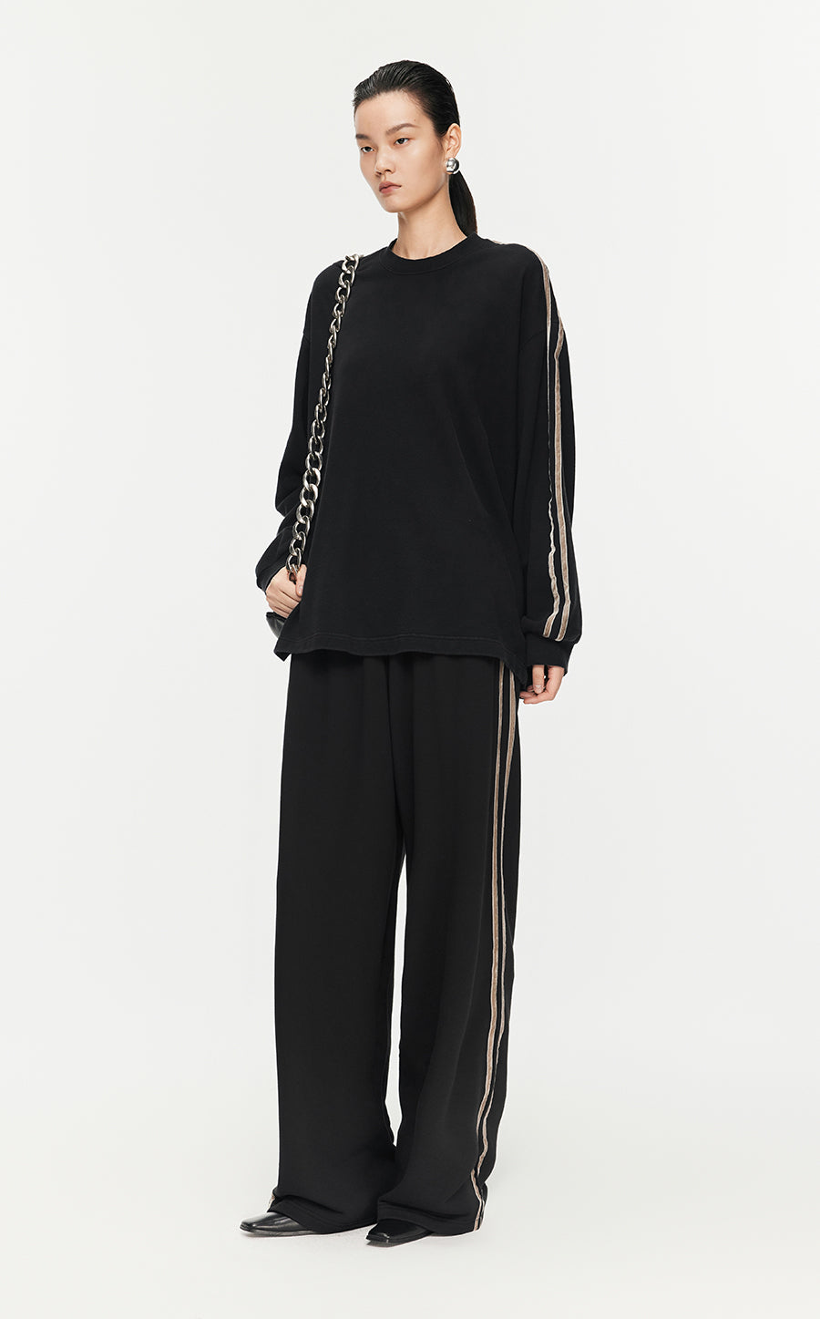 Pants/JNBY Loose Fitting Overlength Pants