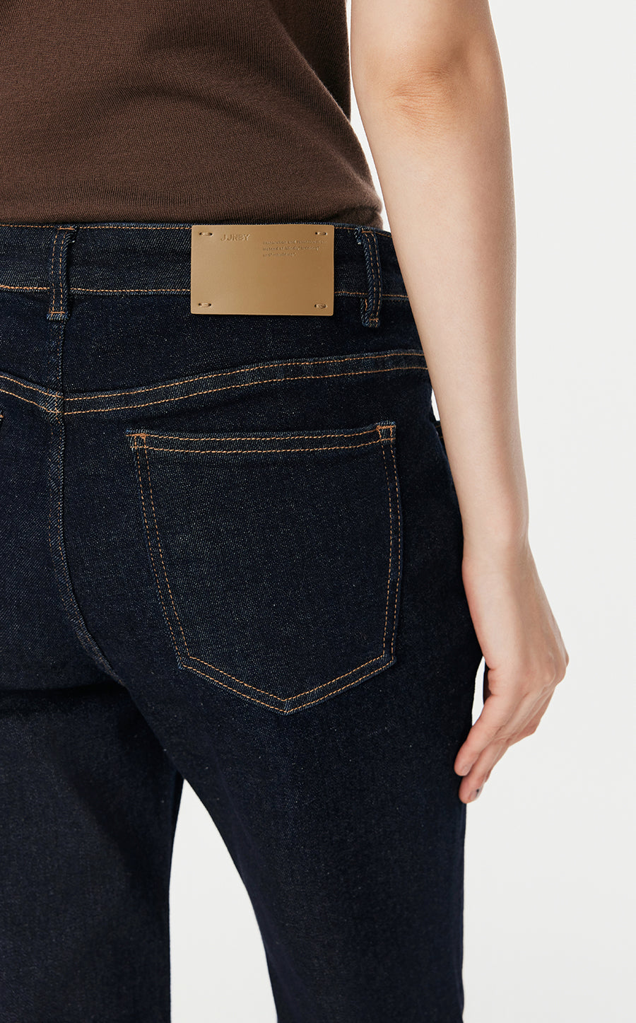 Jeans/JNBY Flared Denim Cropped Jeans