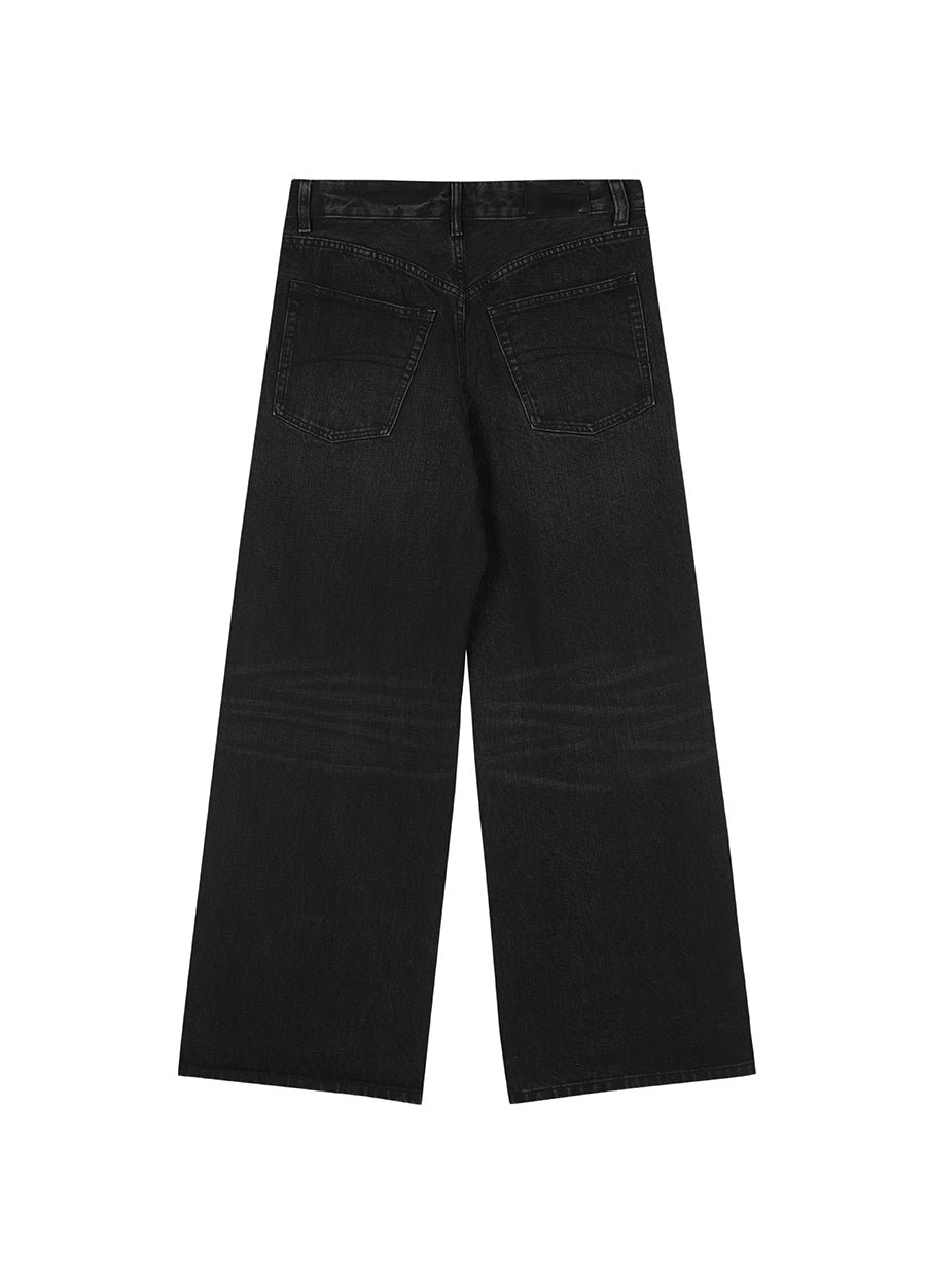 Jeans/JNBY Flared  Loose Fitting Jeans