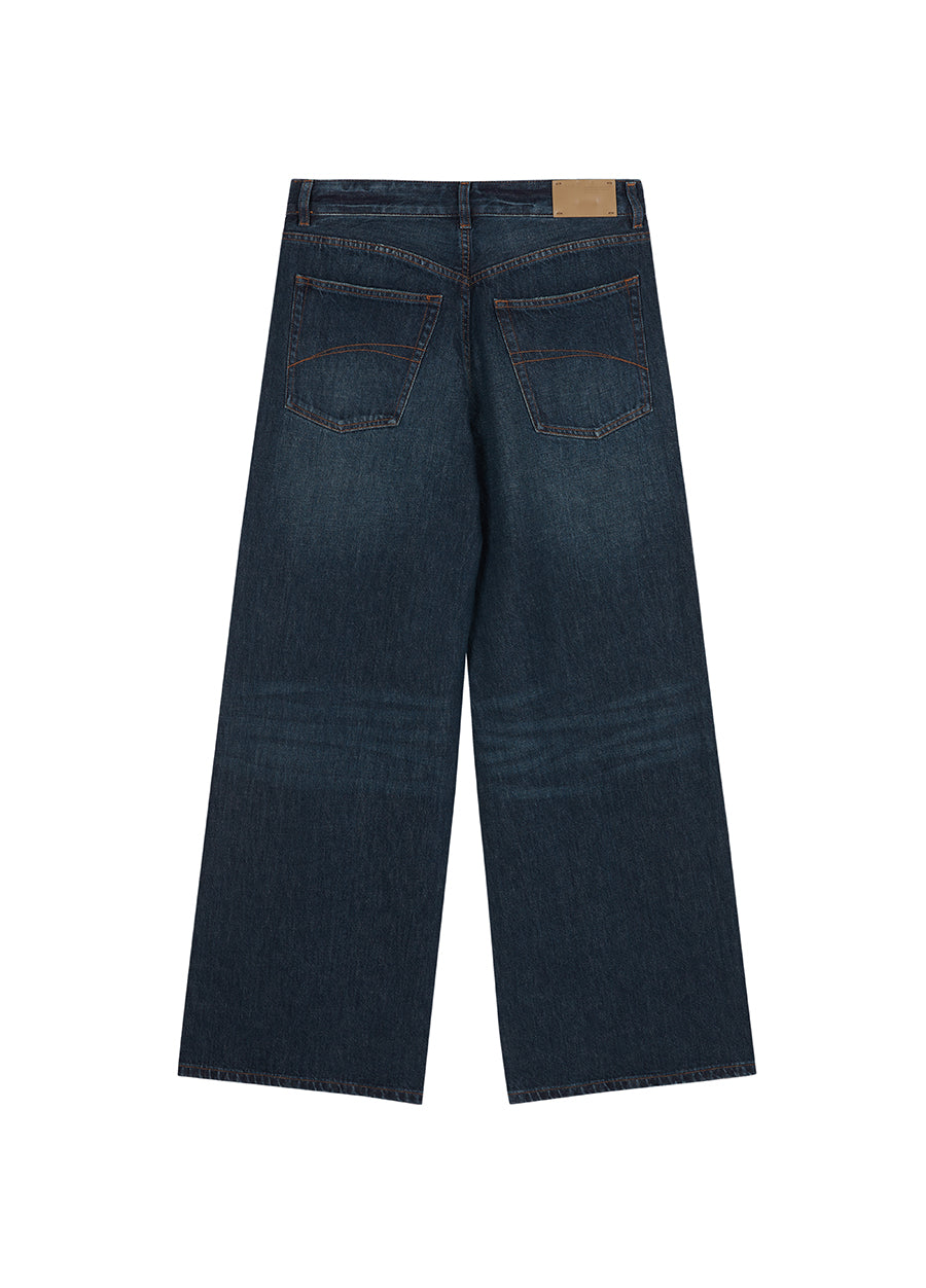 Jeans/JNBY Flared  Loose Fitting Jeans