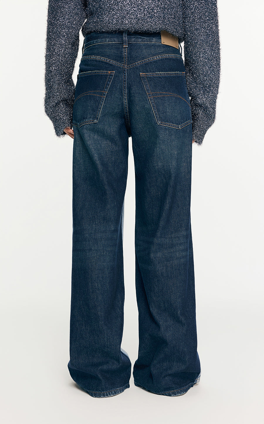 Jeans/JNBY Flared  Loose Fitting Jeans