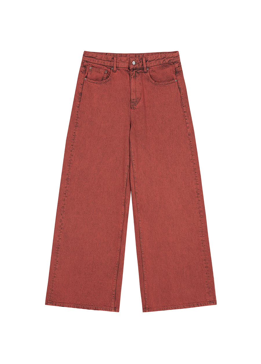 Pants/JNBY Loose Fitting Denim Long Pants