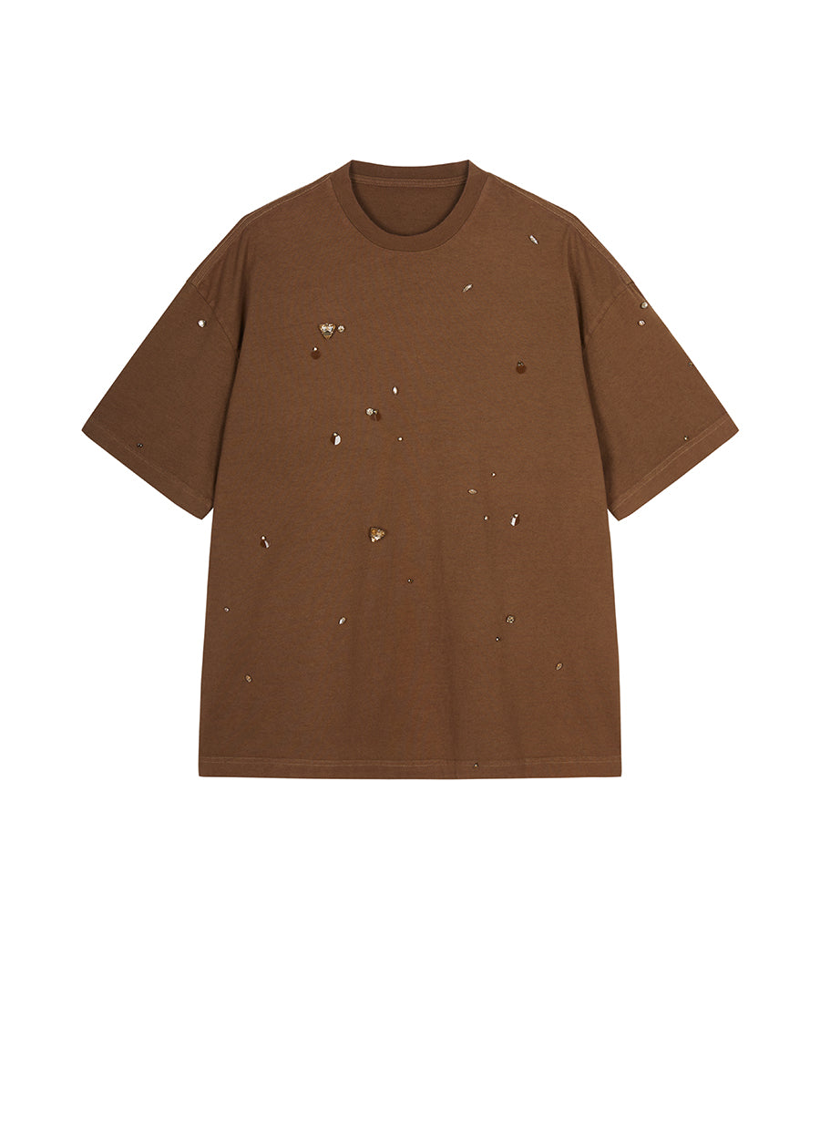 T-shirt / JNBY Crew-neck Oversize T-shirt