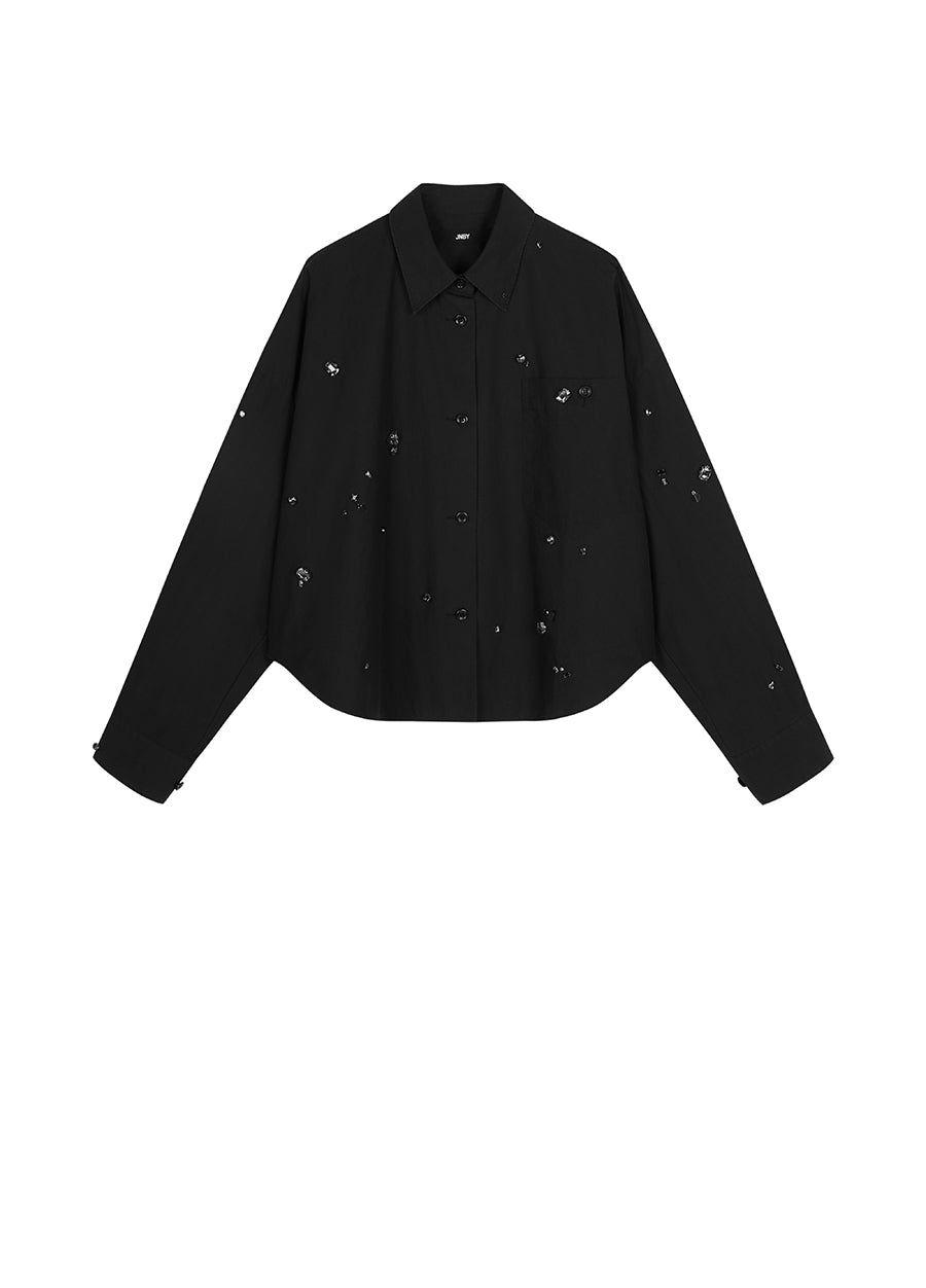 Shirt / JNBY Oversize Cotton Shirt