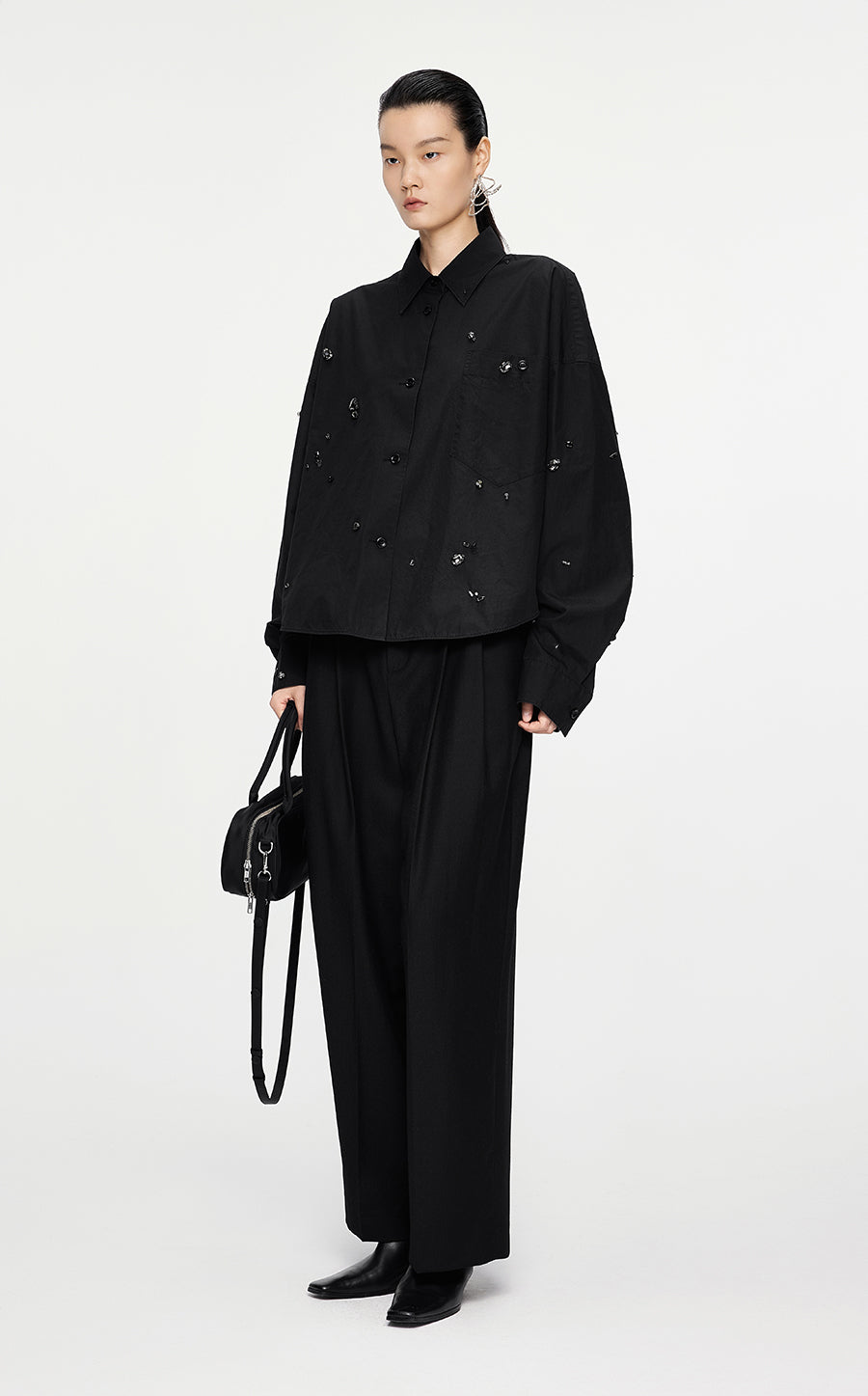 Shirt / JNBY Oversize Cotton Shirt