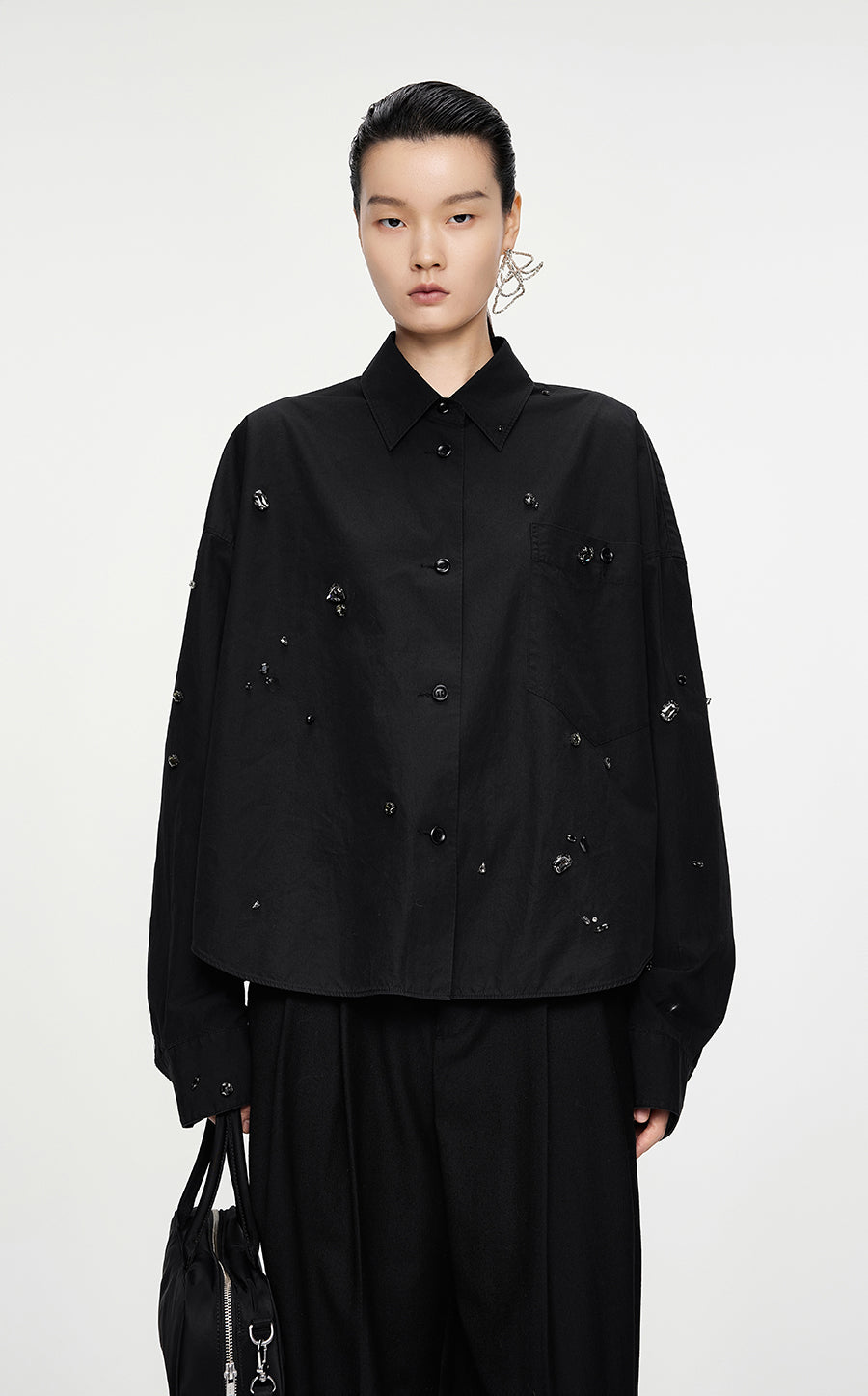 Shirt / JNBY Oversize Cotton Shirt