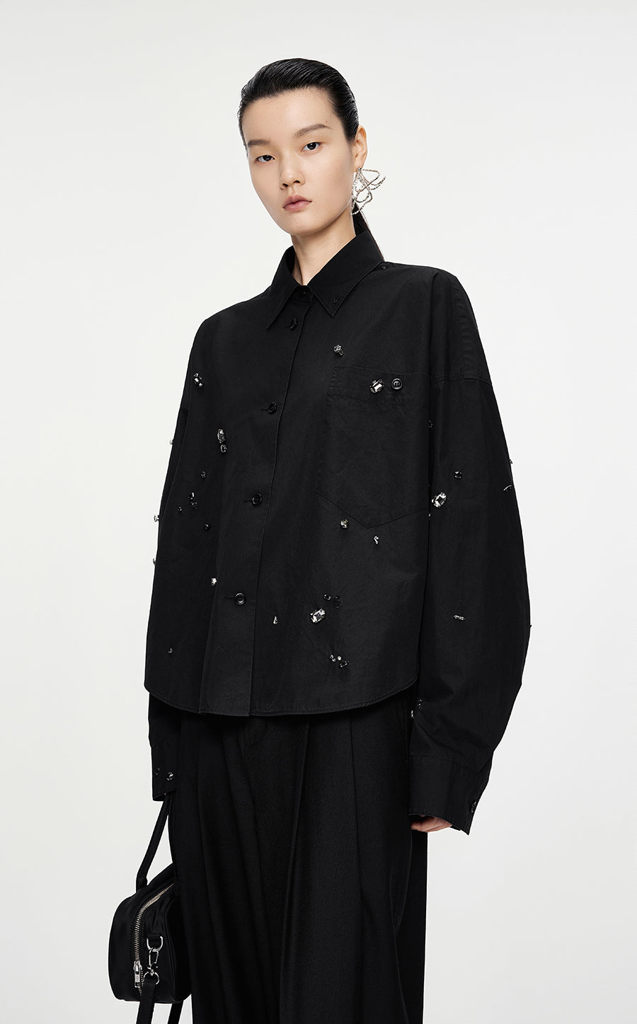 Shirt / JNBY Oversize Cotton Shirt