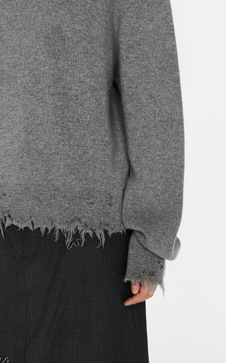 Sweater / JNBY Wool-cashmere Pullover Sweater