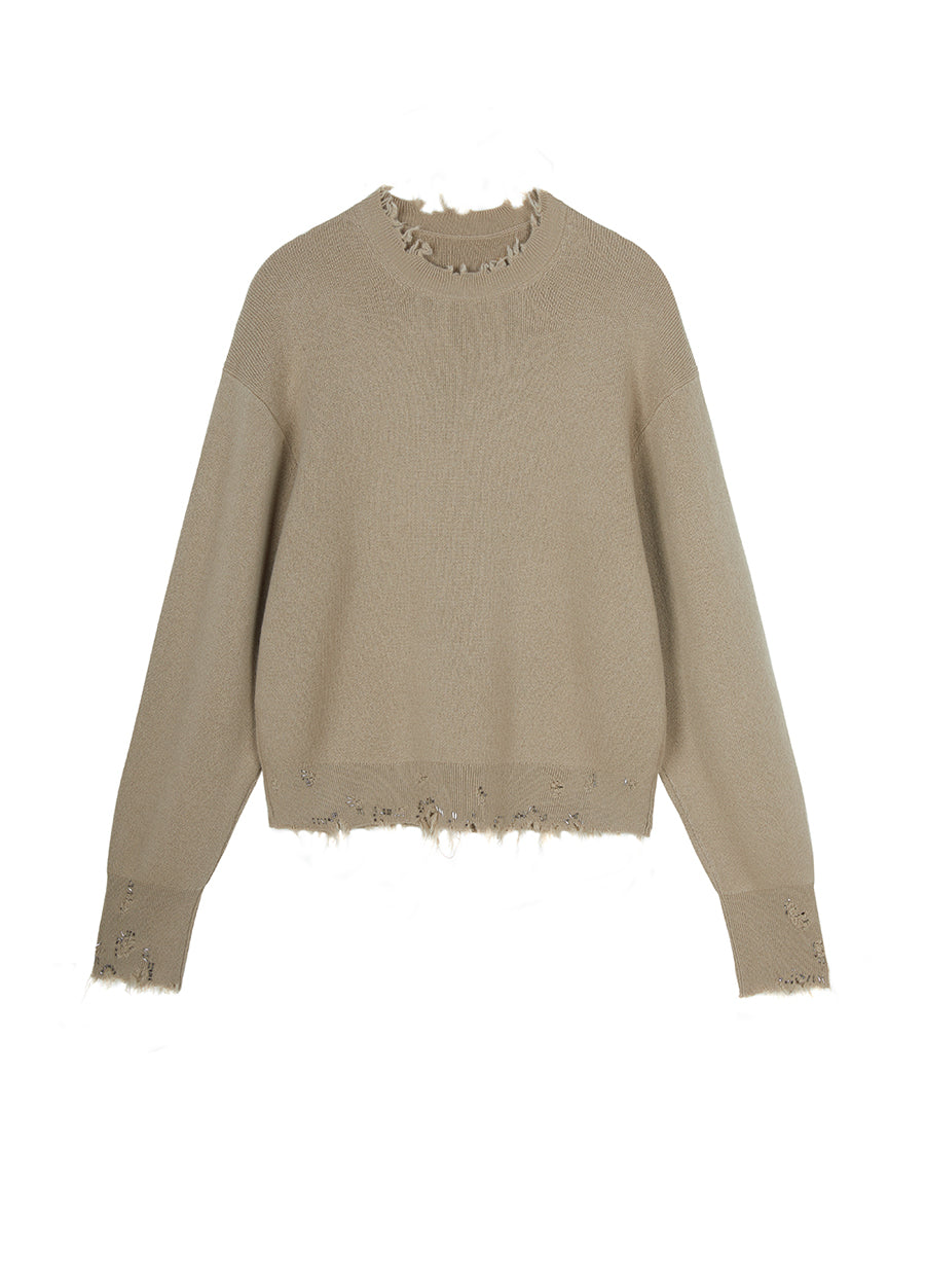 Sweater / JNBY Wool-cashmere Pullover Sweater