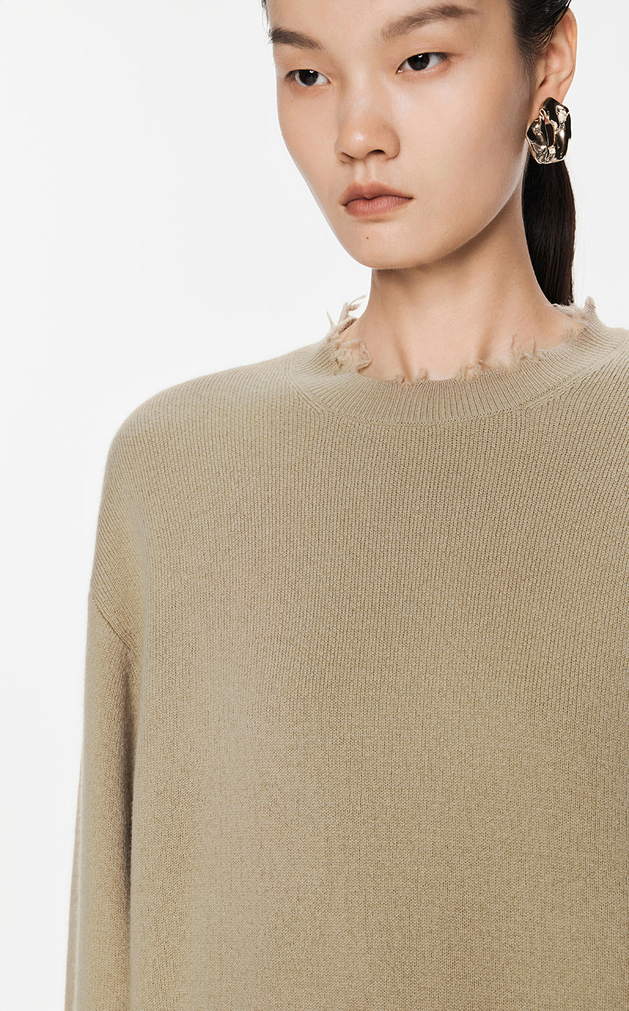 Sweater / JNBY Wool-cashmere Pullover Sweater