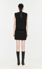 Vest / JNBY Jacquard Cropped Vest Waistcoat