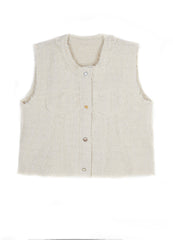 Vest / JNBY Jacquard Cropped Vest Waistcoat