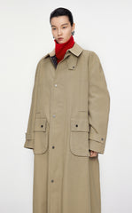 Coat / JNBY Oversize Cotton Belted Trench Coat