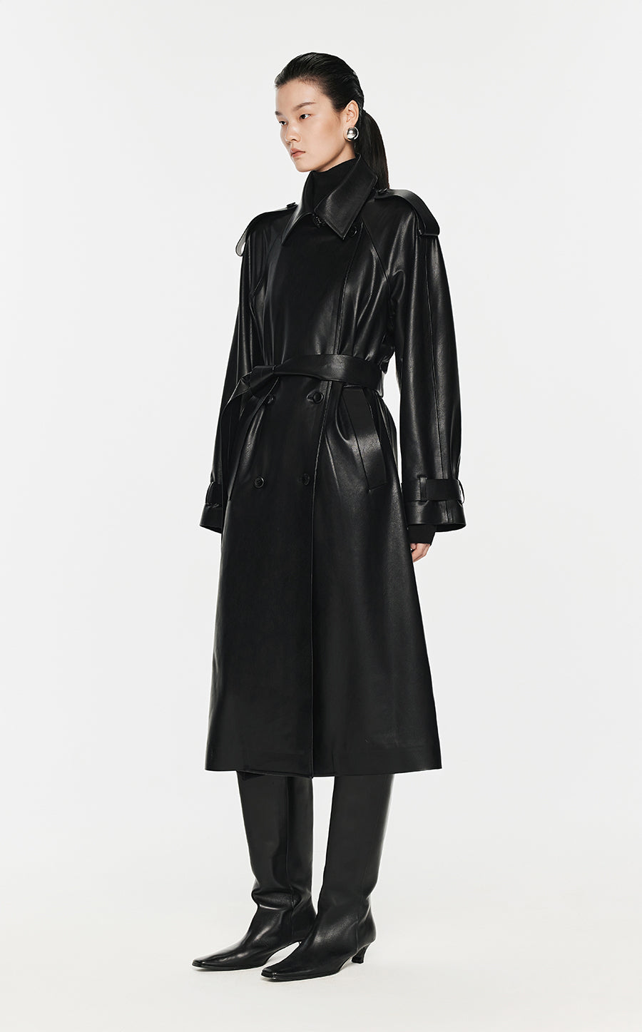 Coat/JNBY H-line Loose Fitting Coat