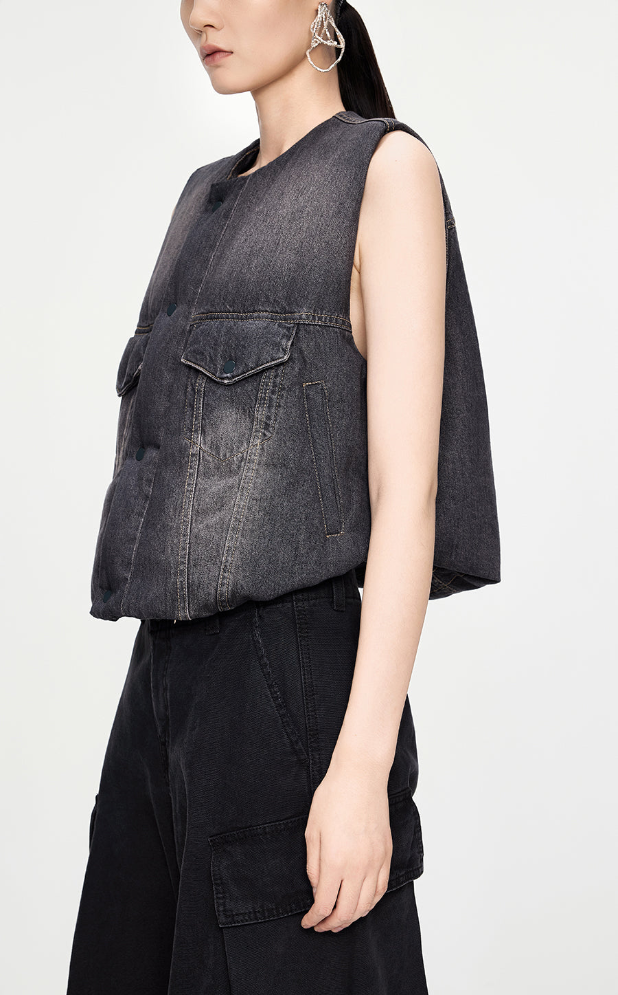 Vest / JNBY O-shape Down Vest