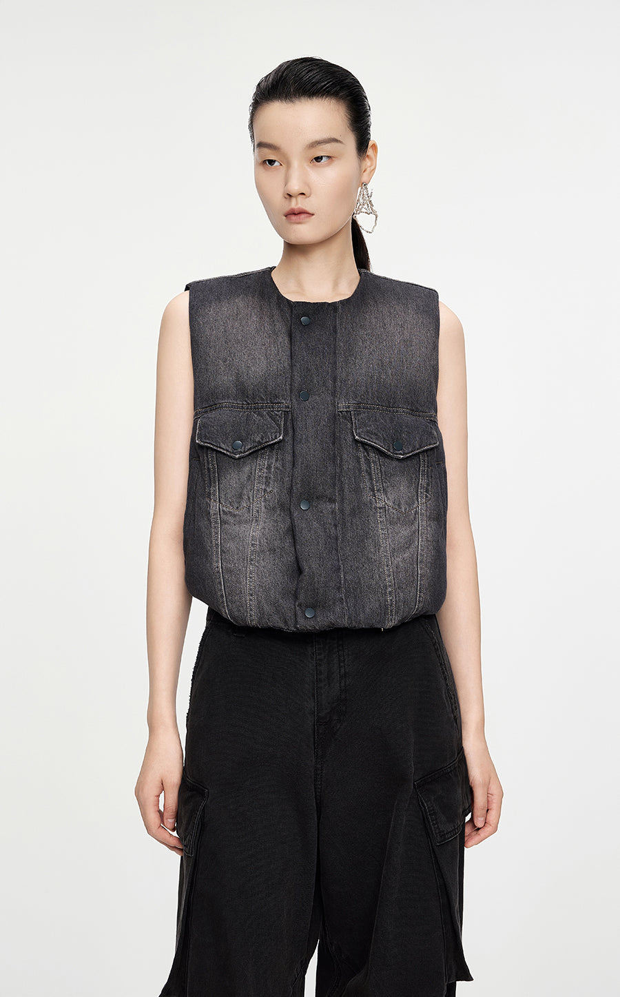 Vest / JNBY O-shape Down Vest