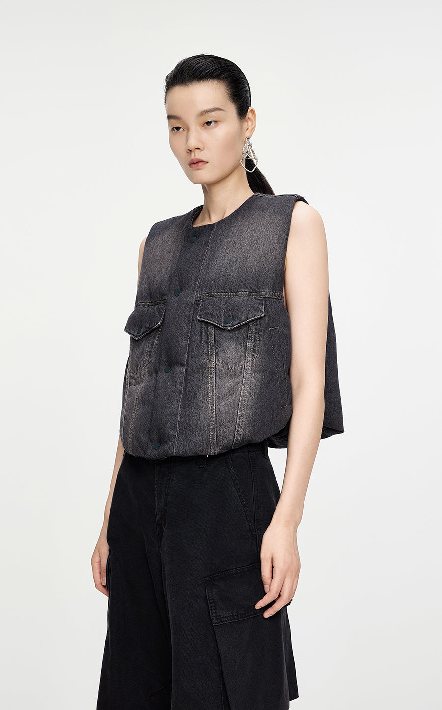 Vest / JNBY O-shape Down Vest