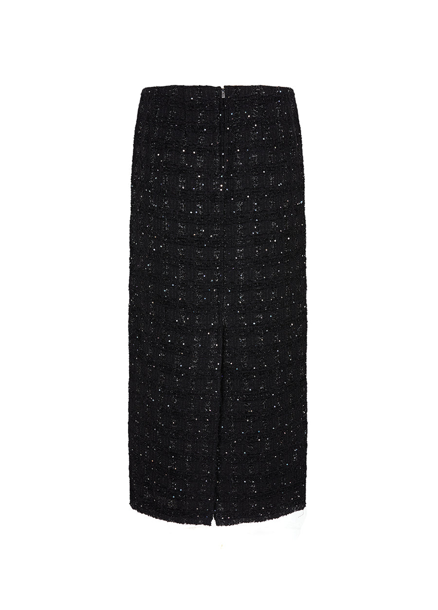 Skirt / JNBY Jacquard H-shaped Long Waist Skirt