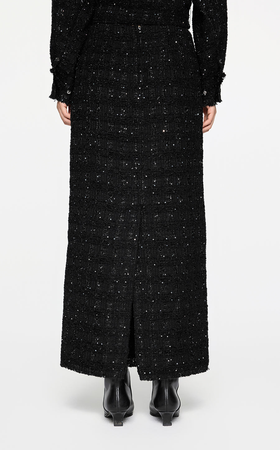 Skirt / JNBY Jacquard H-shaped Long Waist Skirt