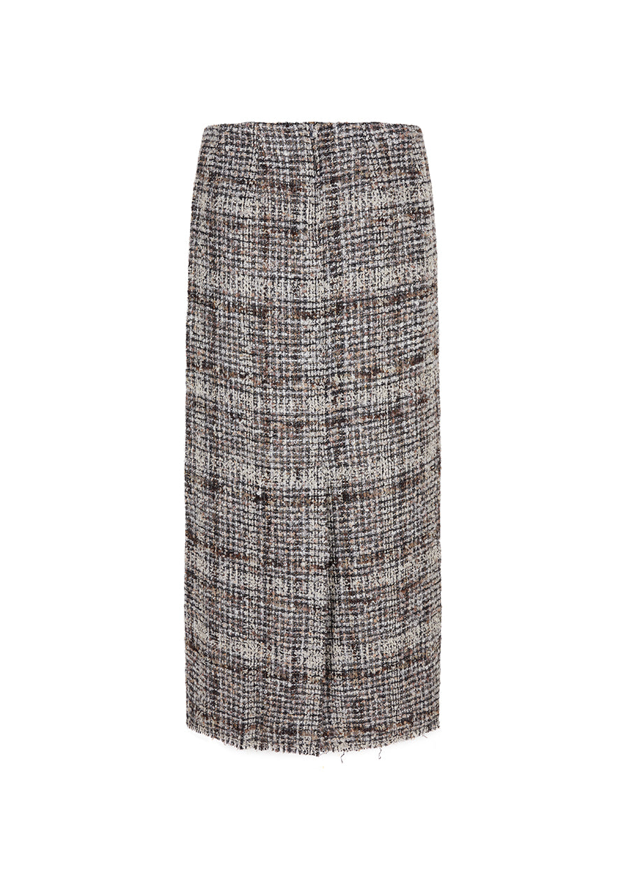 Skirt / JNBY Jacquard H-shaped Long Waist Skirt