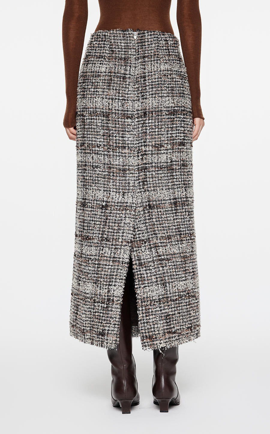 Skirt / JNBY Jacquard H-shaped Long Waist Skirt