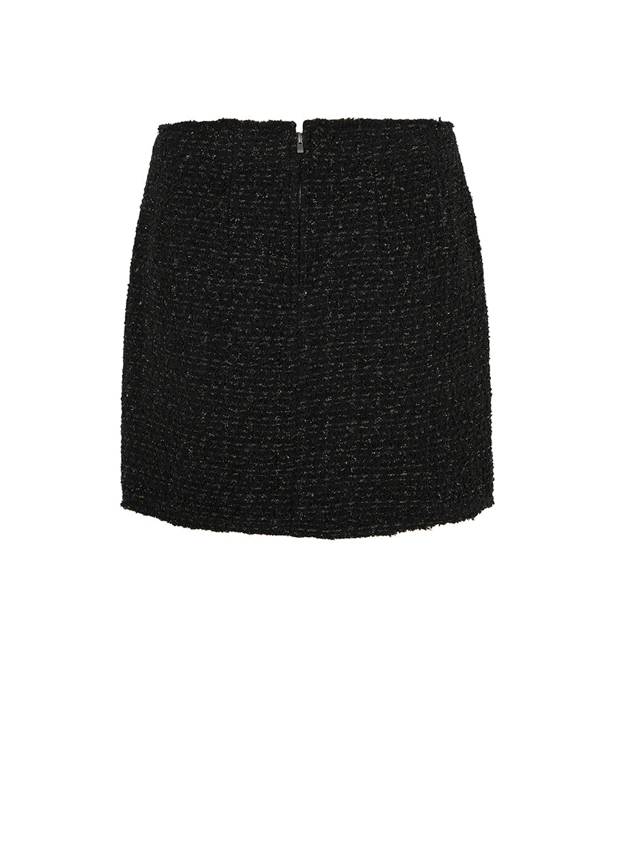 Skirt / JNBY Coarse Jacquard H-shaped Short Waist Skirt