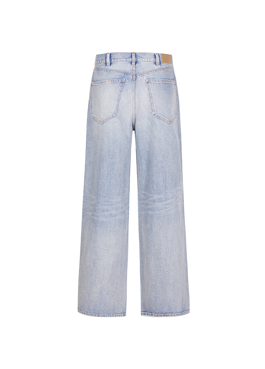 Pants / JNBY Wide-leg Cotton Jeans