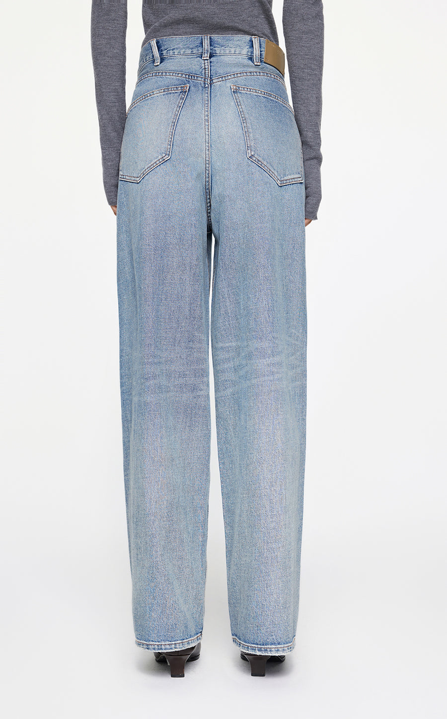 Pants / JNBY Wide-leg Cotton Jeans