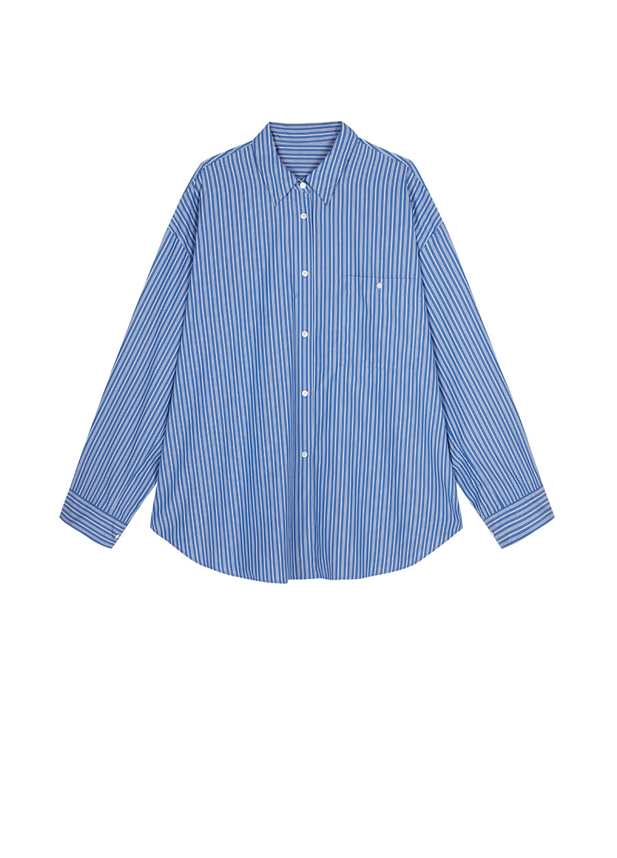 Shirt / JNBY Striped Long-Sleeved Shirt