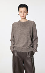 Sweater / JNBY Asymmetrical  Wool & Yak Sweater