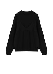 Sweater / JNBY Relaxed Round-Neck Wool Jumper