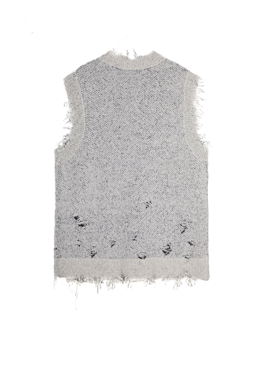 Vest / JNBY Distressed Knitted Vest