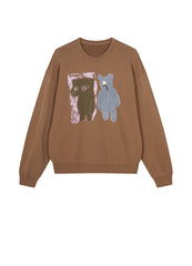 Sweatshirt / JNBY Relaxed Animal Prints Sweatshirt