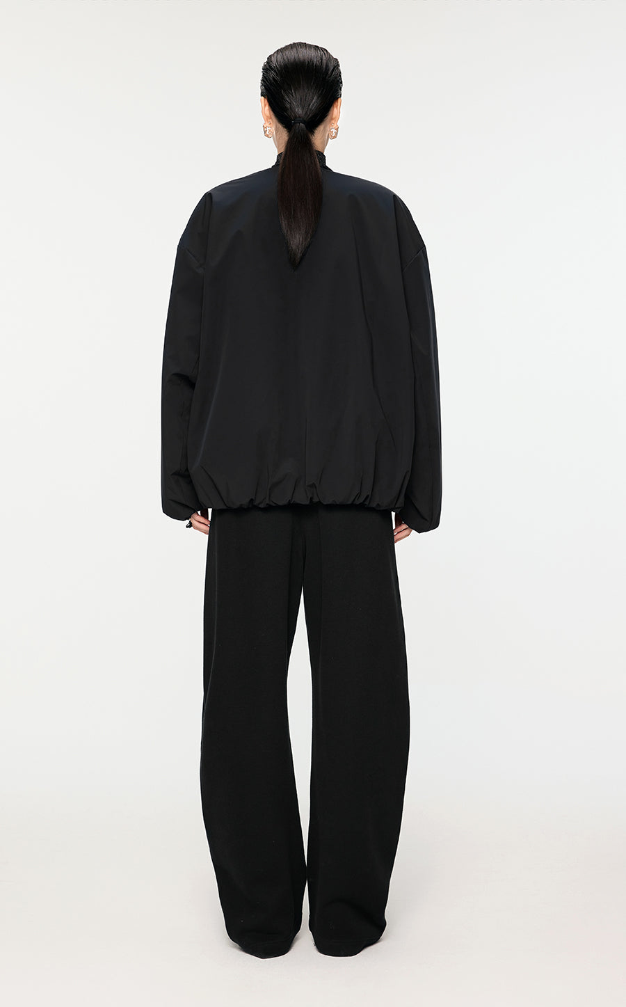 Coat / JNBY Windproof Oversize Pleated Jacket