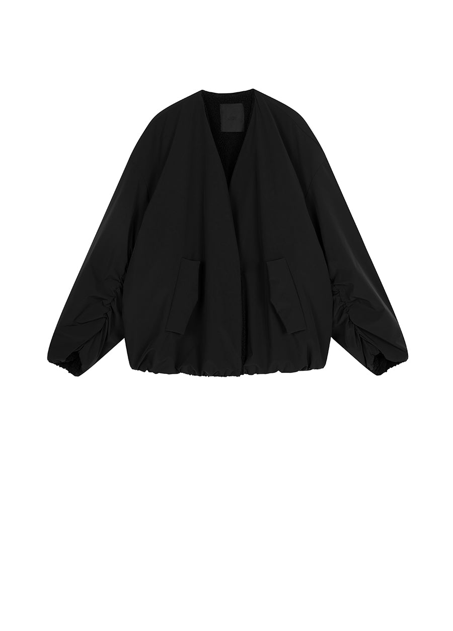 Coat / JNBY Windproof Oversize Pleated Jacket