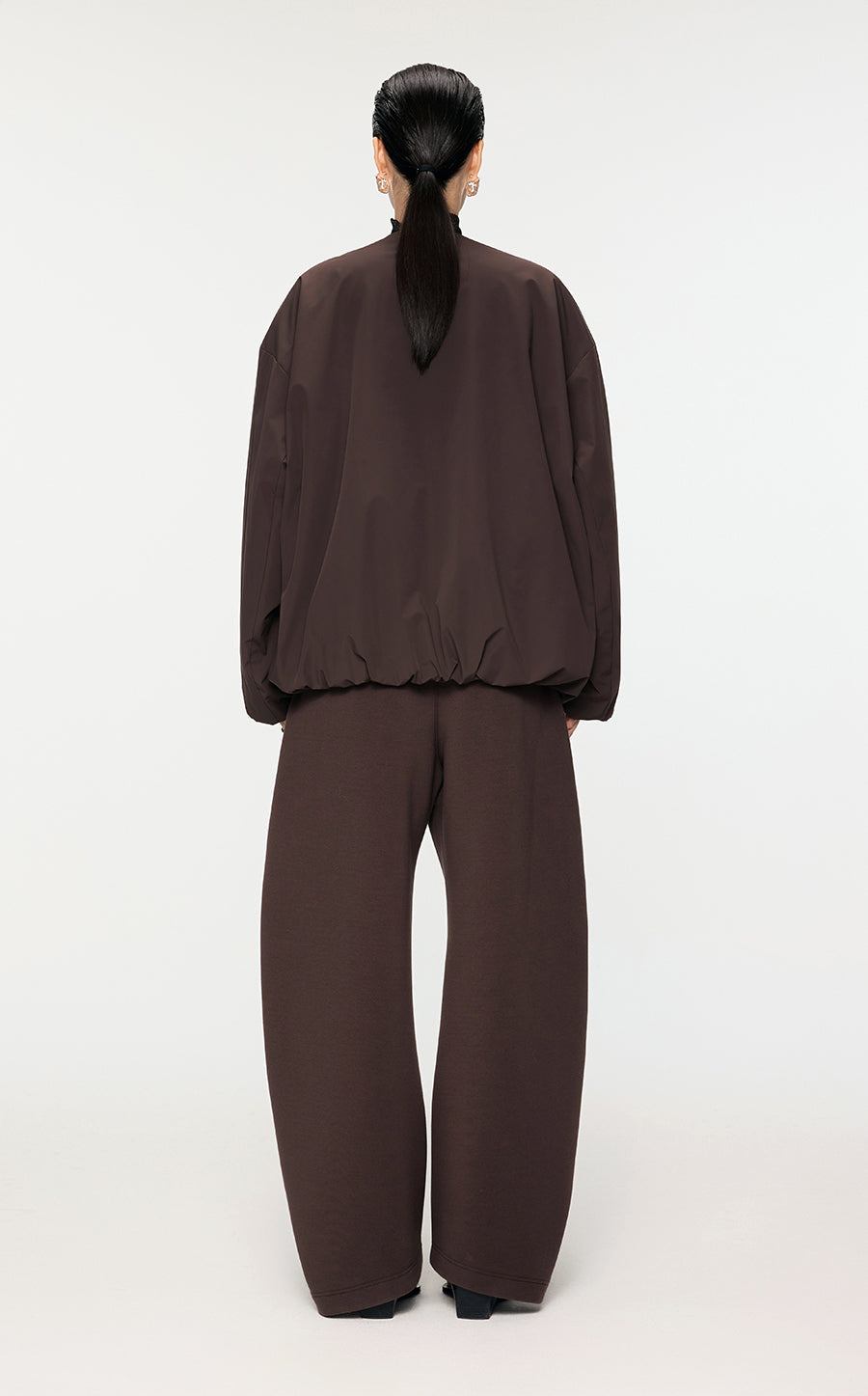 Coat / JNBY Windproof Oversize Pleated Jacket