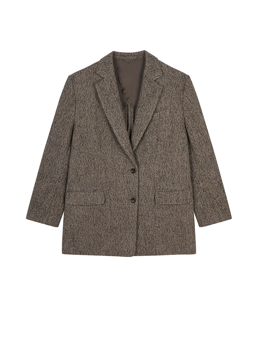 Blazer / JNBY Italian Wool Herringbone Blazer